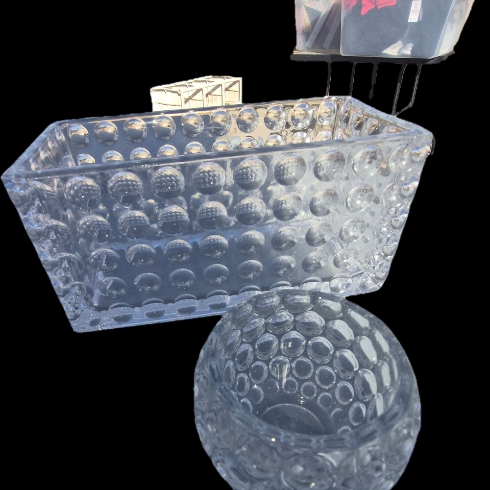 Elegant Clear Glass Bowl Set